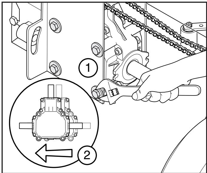 HUSQVARNA BROOM 9659973-01 - The chain between the gears - 2