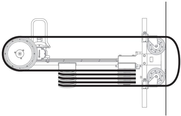 HUSQVARNA CS 10 - Aufrollen des Drahts - 2