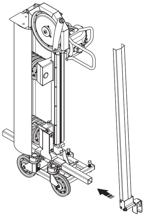 HUSQVARNA CS 10 - De zaag monteren - 14