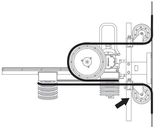HUSQVARNA CS 10 - De kabel opbergen - 1