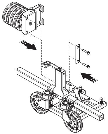 HUSQVARNA CS 10 - De zaag monteren - 3