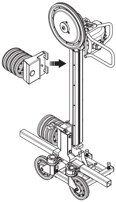 HUSQVARNA CS 10 - De zaag monteren - 8