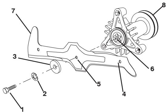HUSQVARNA CTH171 - Lame avec orifice de fixation central (étoile à six branches): - 1