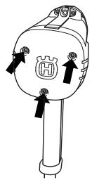 HUSQVARNA DM 230 - Remplacement des balais de charbon - 2