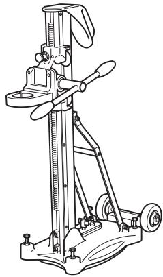 HUSQVARNA DM 230 - Perçage avec support - 1