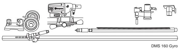 HUSQVARNA DM S160 - Assembling the stand - DMS160 Gyro - 1