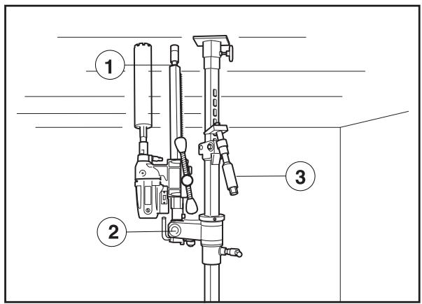 HUSQVARNA DM S160 - Forage dans le plafond - 1