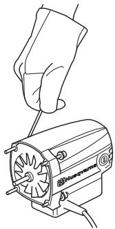 HUSQVARNA DM S160 - Replacing the motor and the gearbox - 2