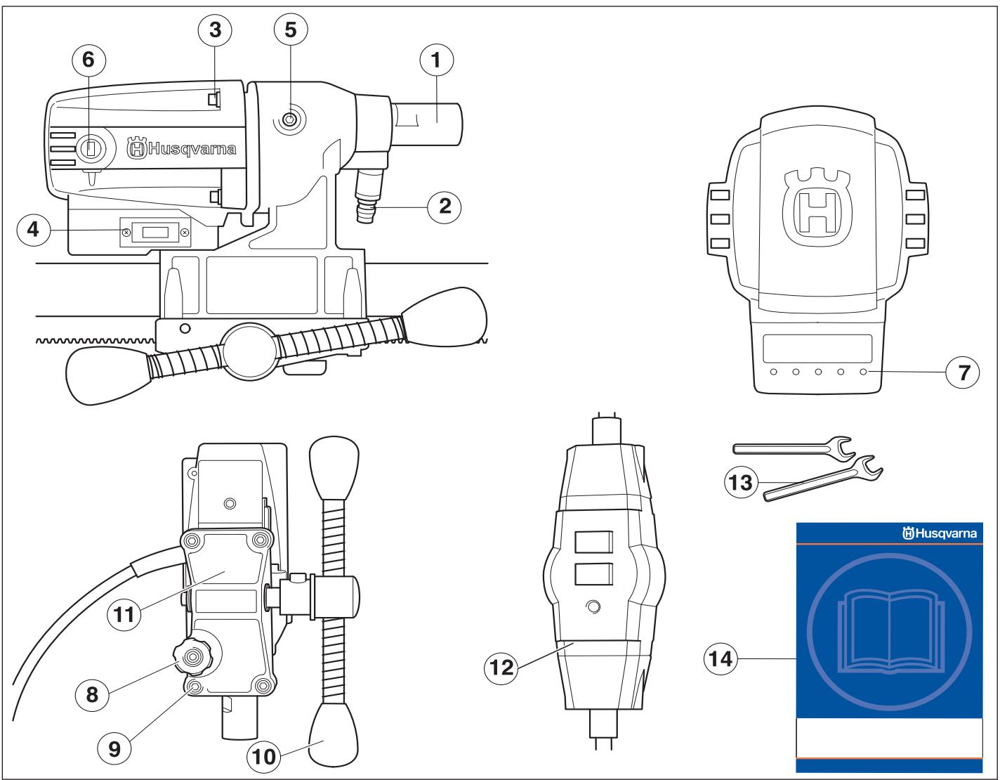 HUSQVARNA DM S160 - TECHNISCHE DATEN - 1