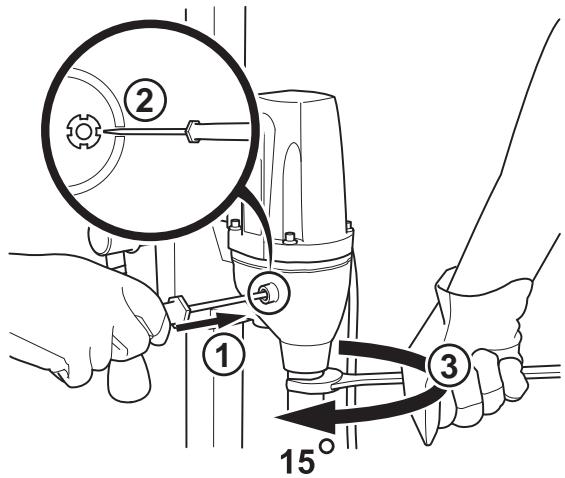 HUSQVARNA DM S160 - Cambio de broca - 3