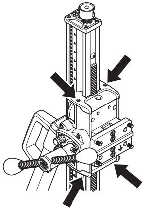 HUSQVARNA DM S240 - Anpassen des Zuführungsgehäuses - 1
