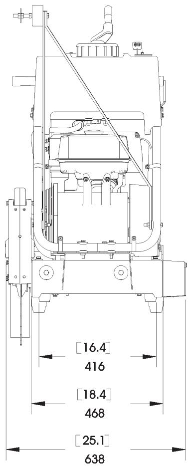 HUSQVARNA FS 410 D - Siehe Betriebsanleitung des Motors. - 1