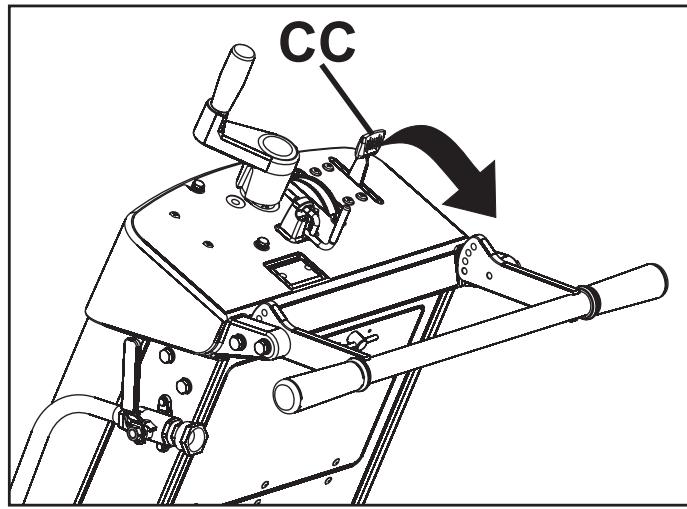 HUSQVARNA FS 410 D - Si se interrupme el suministro de agua, detenga el cortado de inmediato. Se pueda producir daños en la cucilla adiamantada (H). - 1
