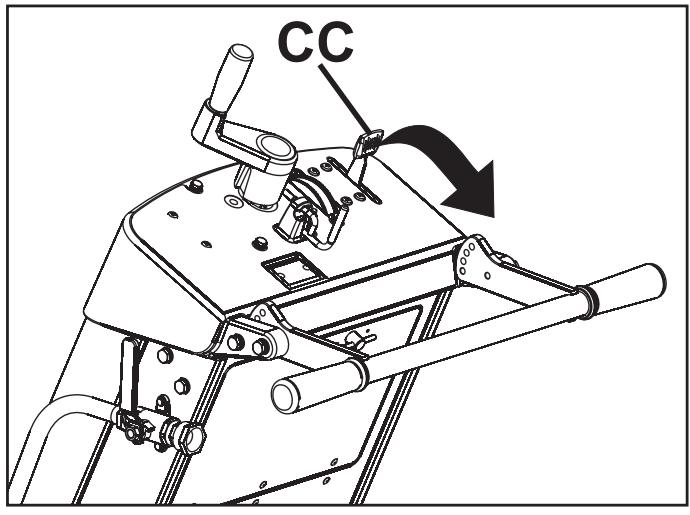 HUSQVARNA FS 410 D - Se o fornecimento de agua for interrompido, interromper imeditamente o corte. O corte sem agua pode danIFICAR o disco de diamante (H). - 2