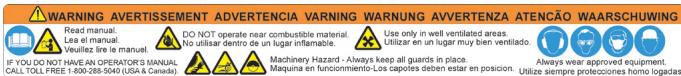 HUSQVARNA FS 413 - WARNING - 3