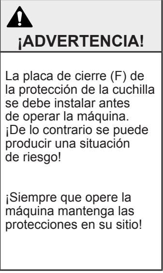 HUSQVARNA FS 413 - Ajuste la posicion del manubrio de control de profundidad de la cucilla (EE). - 3