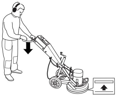 HUSQVARNA PG 400 SF - Vérifier le sens de rotation du moteur (3 phases) - 2