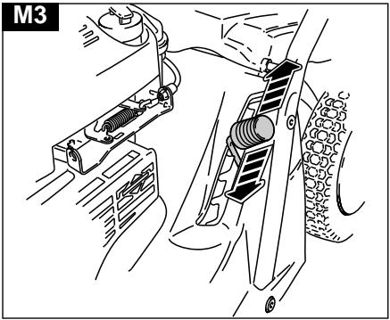 HUSQVARNA ROYAL 49 SC - Leikkuukorkeuden säätö - 1