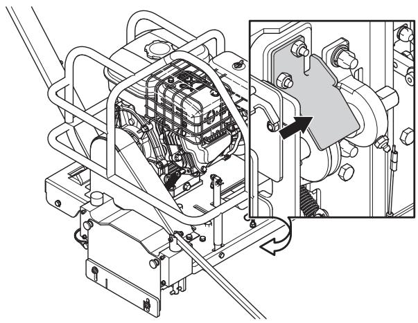 HUSQVARNA SOFF-CUT 150 - Carter della carrucola - 1