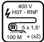 HUSQVARNA TS 500 M - - Securite electrique: - 4