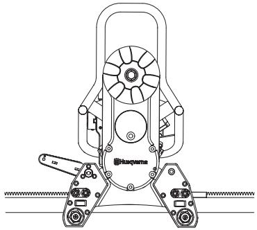 HUSQVARNA WS 460 - Schiene 360 - 2