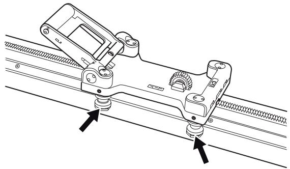 HUSQVARNA WS 460 - Adjusting the guide wheels - 1