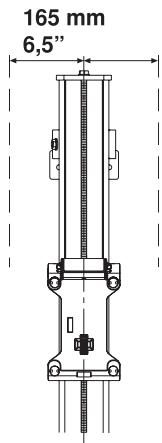 HUSQVARNA WS 460 - Mount wall mountings and rail - 5