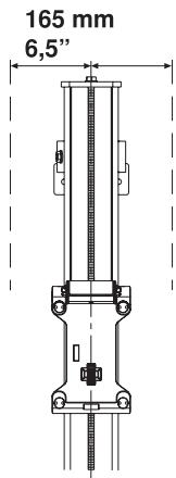 HUSQVARNA WS 460 - Riel y accesorios del soporte de pared - 5