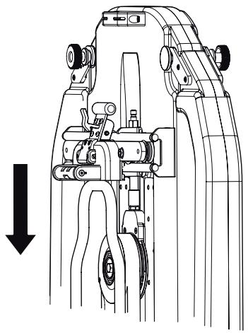 HUSQVARNA WS 460 - Fit the blade guard - 4