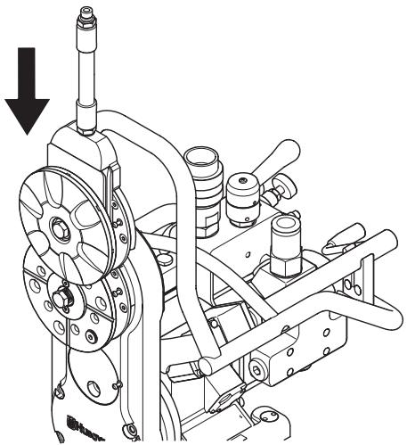 HUSQVARNA WS 460 - Klinge montieren - 4