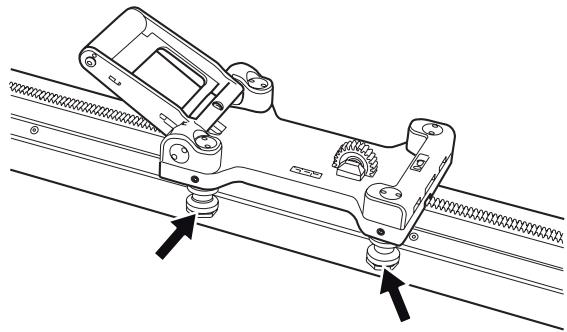 HUSQVARNA WS 460 - Ajuste de las ruedas de guía - 1