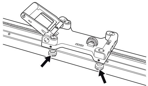 HUSQVARNA WS 460 - Führungsräder justieren - 1