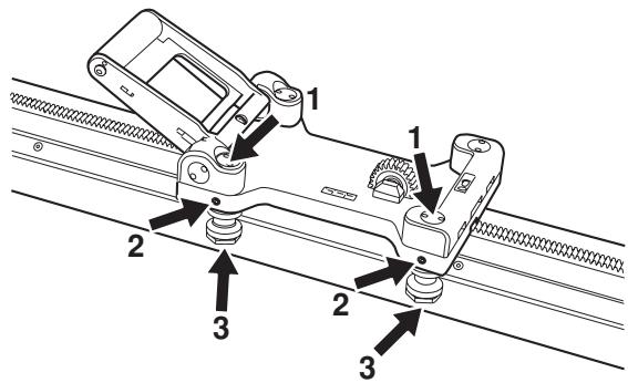 HUSQVARNA WS 460 - Führungsräder justieren - 2