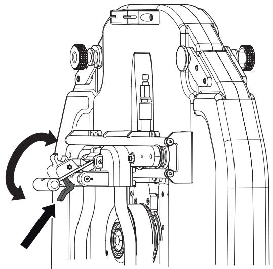 HUSQVARNA WS 463 - Fit the blade guard - 4