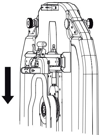 HUSQVARNA WS 463 - Fit the blade guard - 3