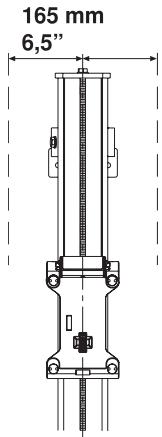 HUSQVARNA WS 463 - Wandbefestigungen und Schiene montieren - 2