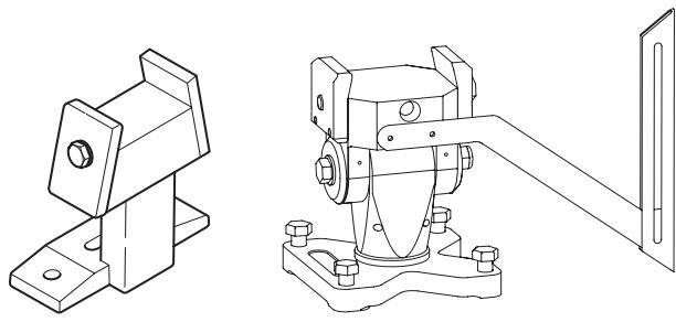 HUSQVARNA WS 463 - Riel y accesorios del soporte de pared - 1