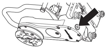 HUSQVARNA WS440 HF - Vidange d'huile, bras de scie - 1