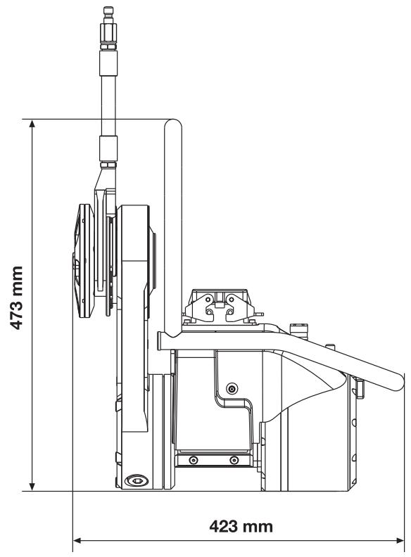 HUSQVARNA WS440 HF - Recommended blade speed - 2