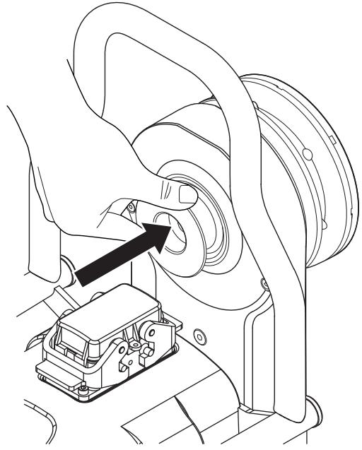HUSQVARNA WS440 HF - Monte el disco - 5
