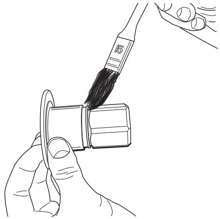 HUSQVARNA WS440 HF - Graissage de l'arbre de lame - 1