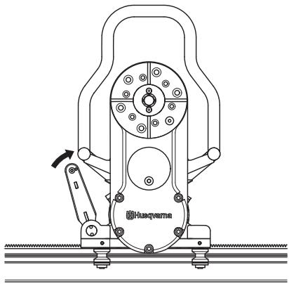 HUSQVARNA WS440 HF - Sagewagen und Schneideinheit montieren - 3