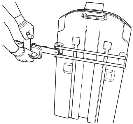 HUSQVARNA WS440 HF - Monte la proteccion del disco - 3