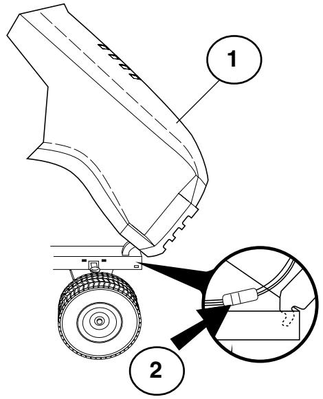 HUSQVARNA YTH 180 - Engine hood - 1