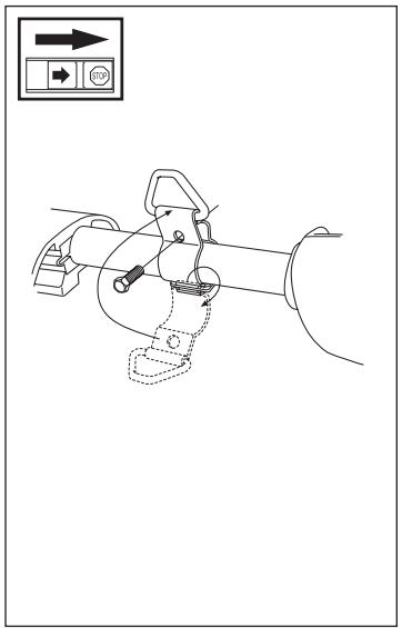 HUSQVARNA 123 L J-HANDLE SET - Montage de l'œillet de suspension - 1