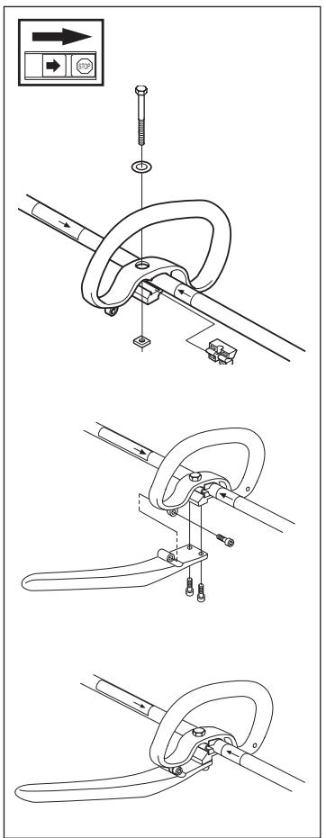 HUSQVARNA 123 L J-HANDLE SET - Avertissement! - 1