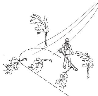 HUSQVARNA 225R - Méthodes de travail - 4
