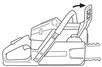 HUSQVARNA 257 - Moteur chaud - 1