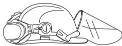 HUSQVARNA 545FX - CASQUE - 1