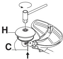 HUSQVARNA 545FX - Montage de la protection de la tête et de la tête de déssherbage Trimmy SII - 4